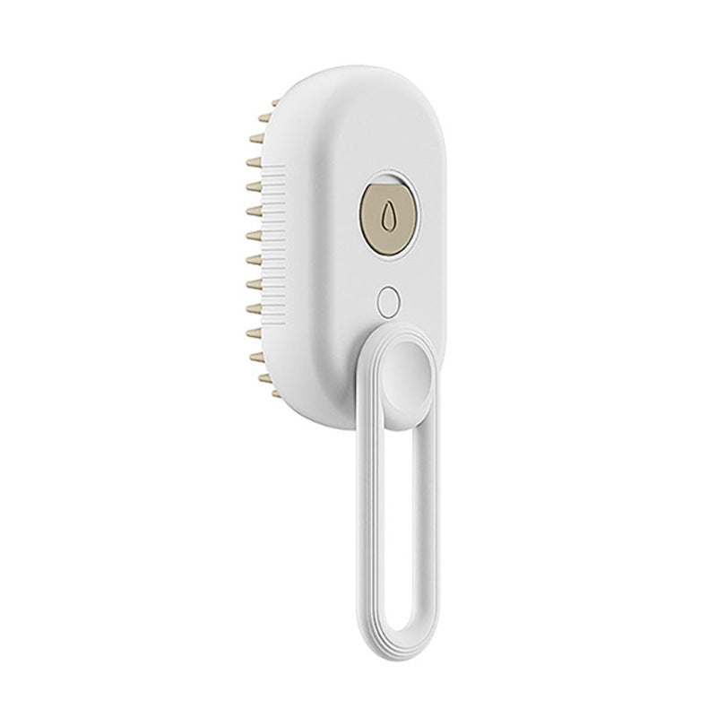 Rechargeable Pet Grooming Steam Brush