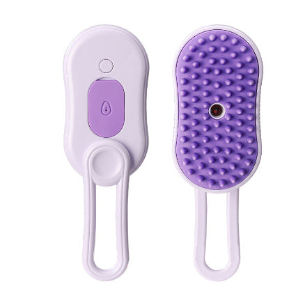 Rechargeable Pet Grooming Steam Brush